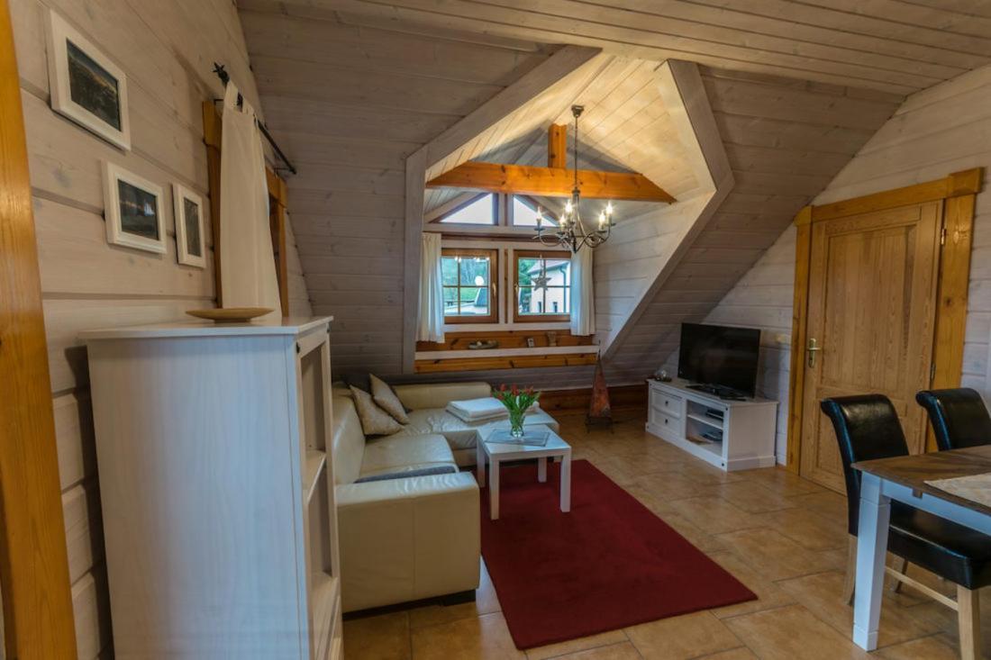 Ferienwohnung Im Blockhaus Rosenkranz Rathmannsdorf Luaran gambar